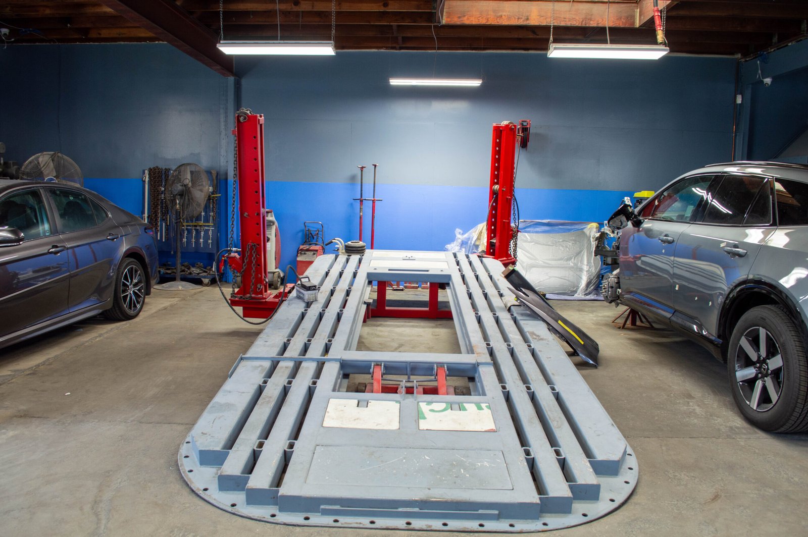Viet Auto Collision technician performing expert auto body repair in Garden Grove California