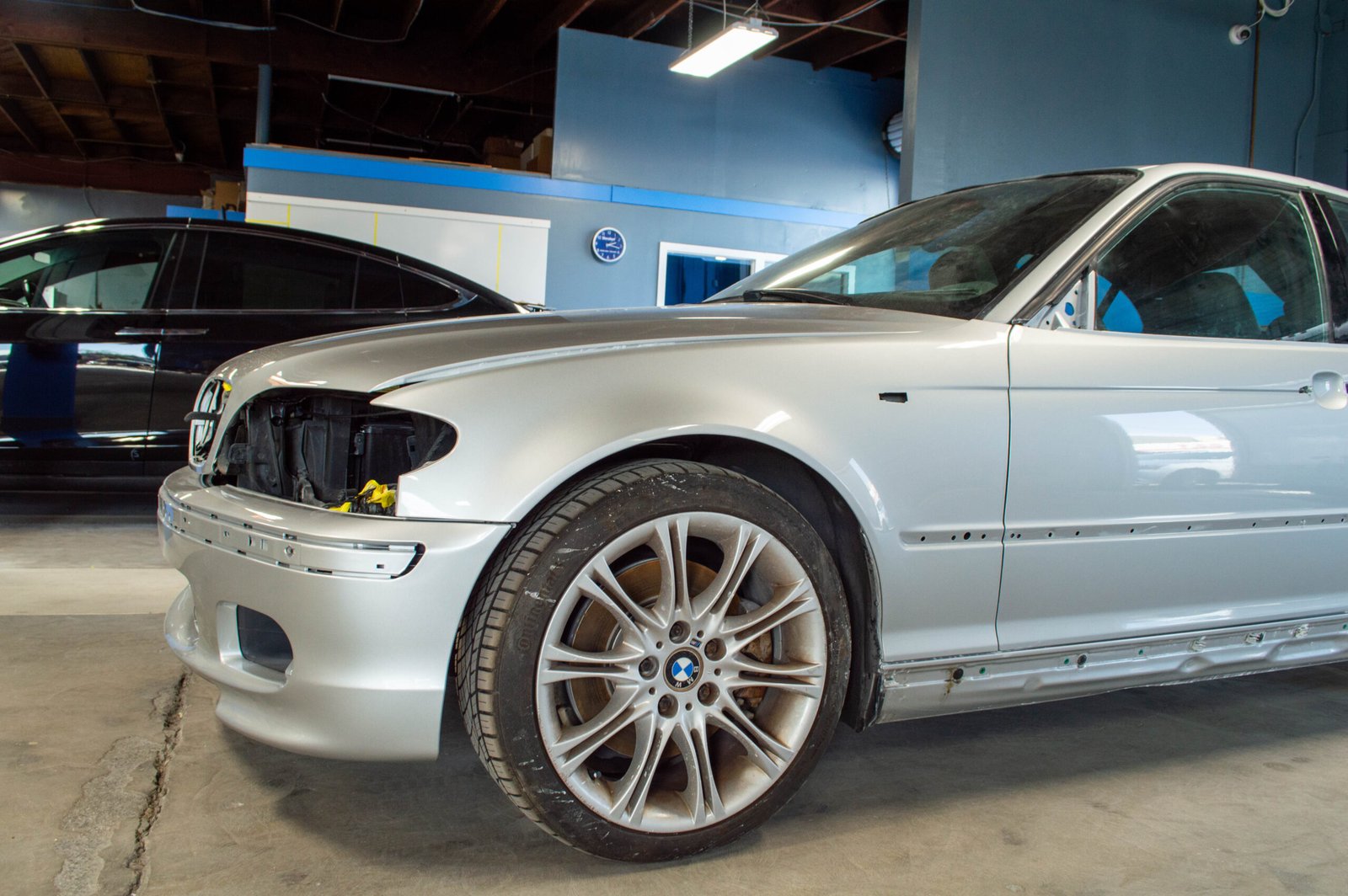 Custom paint refinishing — perfect color match on truck cab at Viet Auto Collision Garden Grove CA