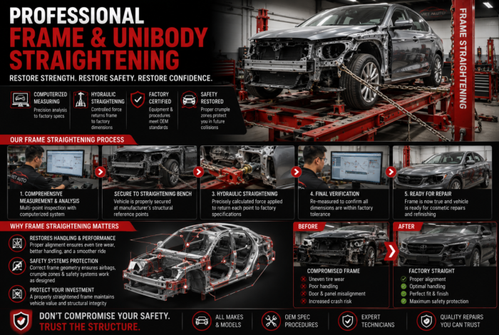 Frame Straightening — Viet Auto Collision