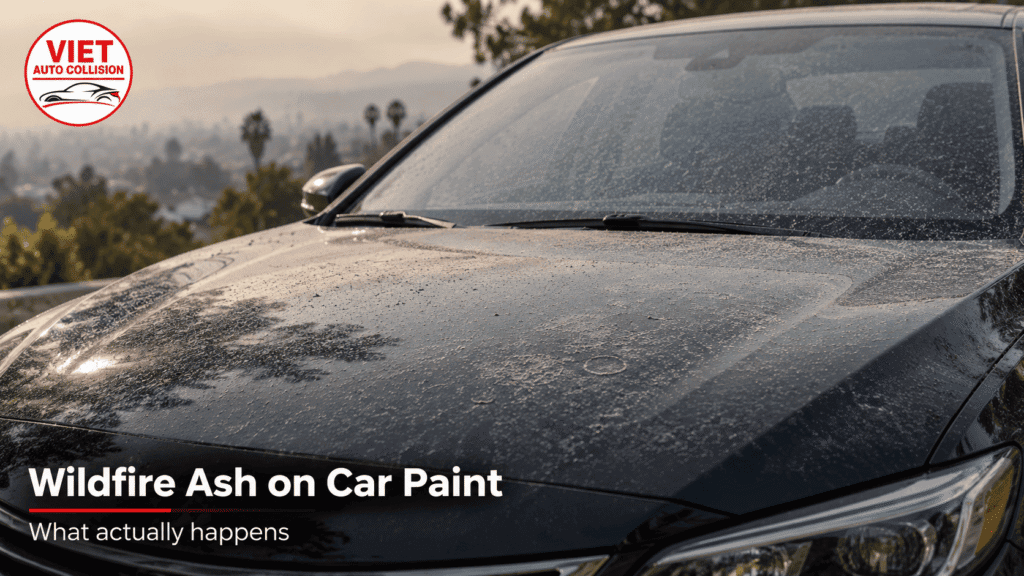 Wildfire Ash Is Sitting on Your Car Right Now. Here’s What It’s Actually Doing to the Paint.