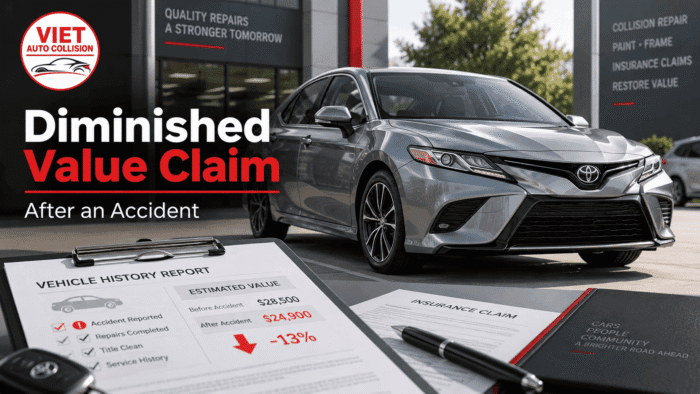 Your Repaired Car Is Still Worth Less Than Before the Accident. Here’s What Actually Proves It. — Viet Auto Collision Blog