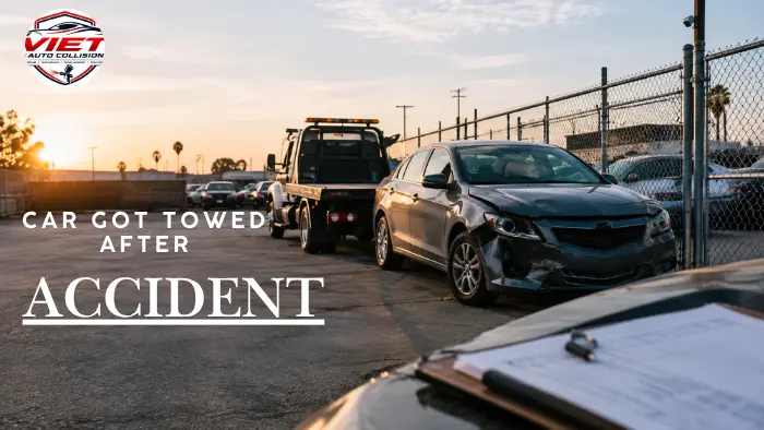 Your Car Got Towed After an Accident. Here’s How the Storage Fees Actually Work. — Viet Auto Collision Blog